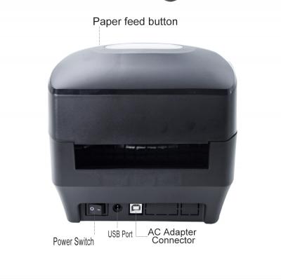 4x6-Versandetiketten-Barcodedrucker mit großem Papierbehälter