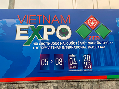 IPRT Technology tritt 2023 auf der 32. Vietnam International Trade Fair auf